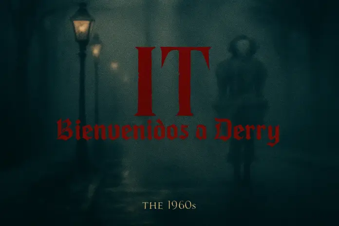 Portada promocional de la serie It: Bienvenidos a Derry, precuela de las películas de Stephen King, estrenándose en HBO Max.