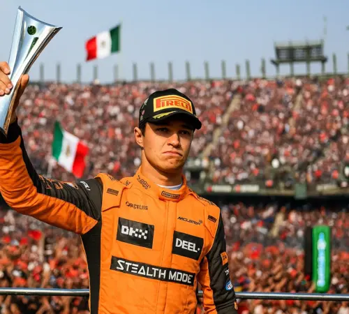 Lando Norris gana GP de México pero es abucheado por el público