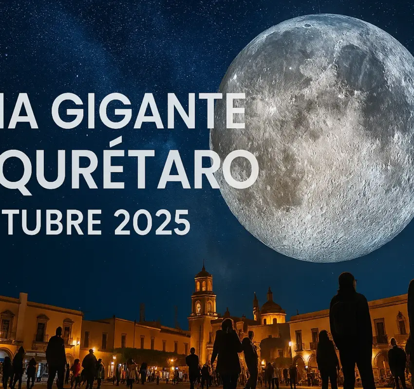 Luna gigante en Querétaro: fechas, sedes y cómo verla gratis