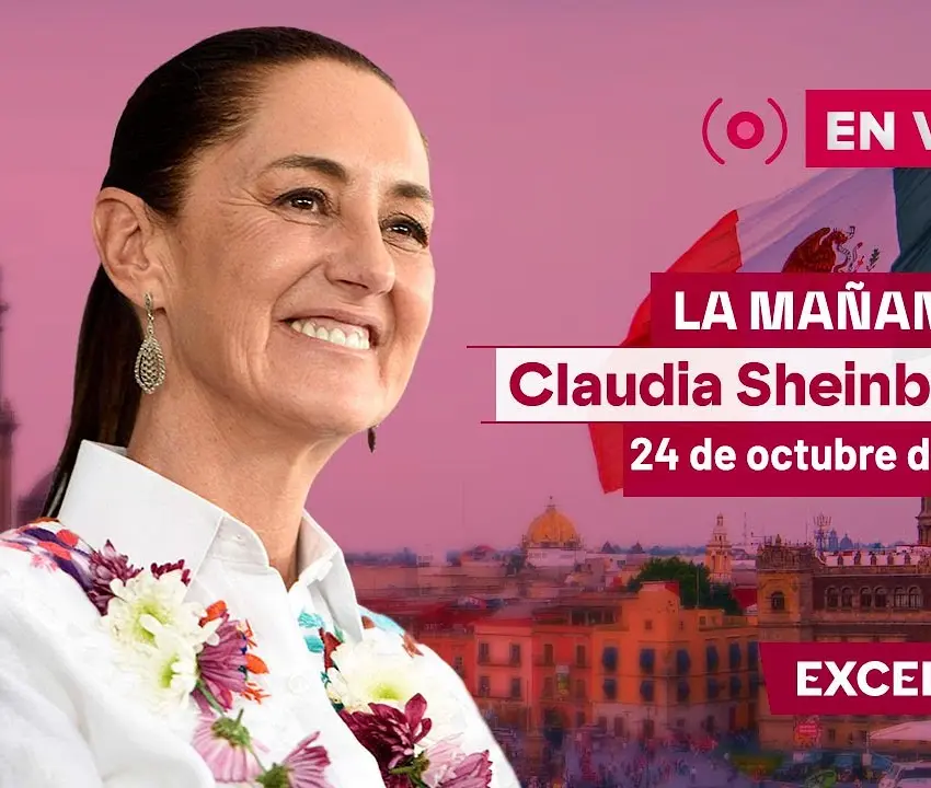Mañanera de Sheinbaum del 24 de octubre