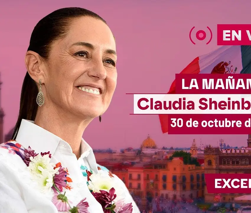 Mañanera de Sheinbaum del 30 de octubre