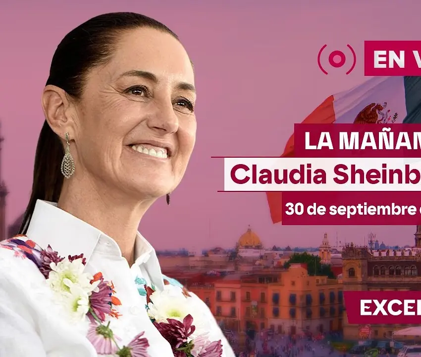Mañanera de Sheinbaum del 30 de septiembre