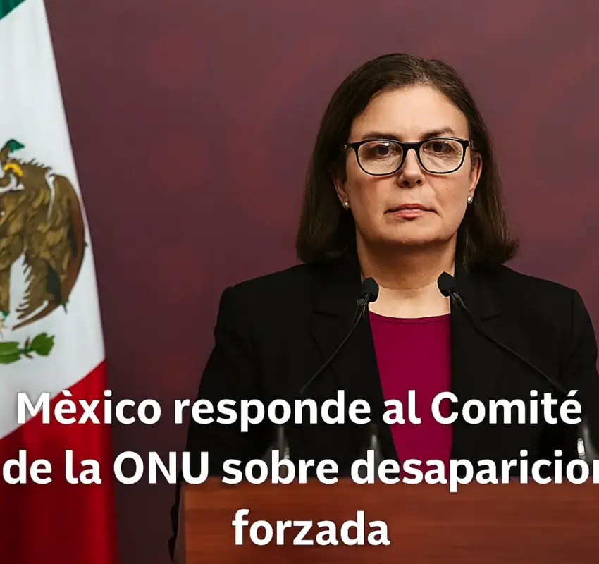 México rechaza observaciones del Comité contra Desaparición Forzada