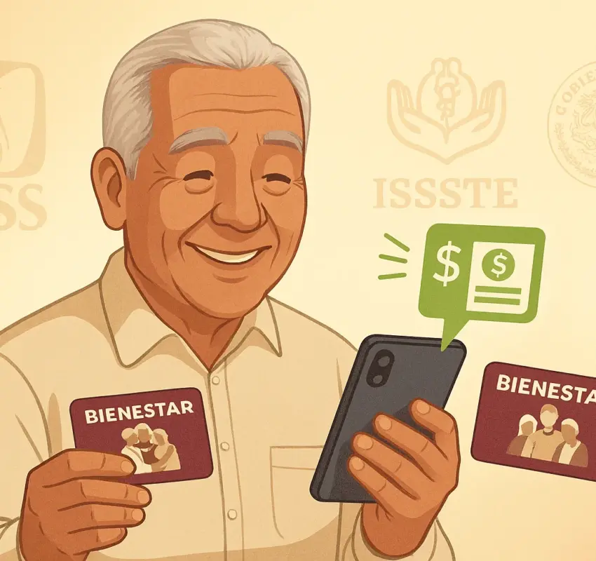 Pensión triple en noviembre 2025 para adultos mayores
