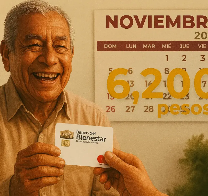 Pensión Adultos Mayores noviembre 2025: fechas y montos