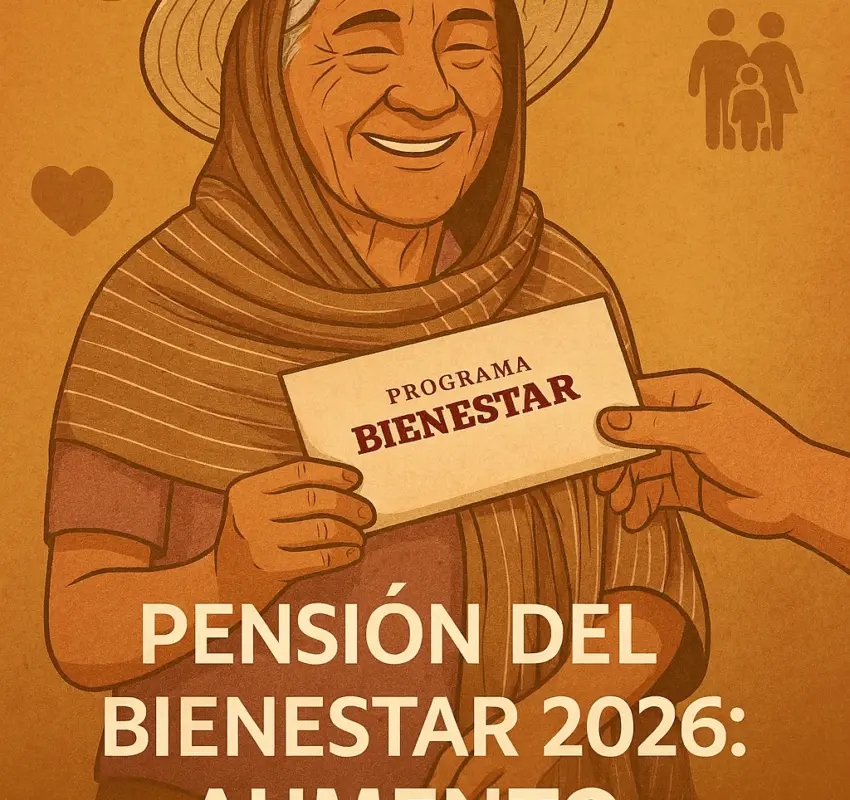 Pensión del Bienestar 2026: aumento confirmado para adultos mayores
