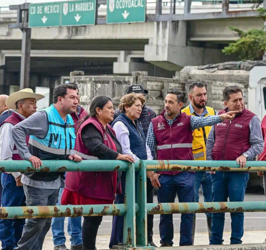 Prevención de inundaciones en Edoméx: Delfina Gómez