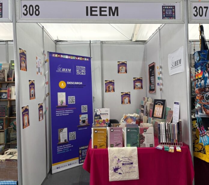 Promovió IEEM cultura política en ferias del libro - Primero Editores