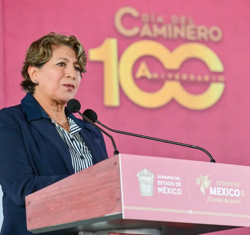 Reconoció gobernadora Delfina Gómez labor de trabajadores camineros