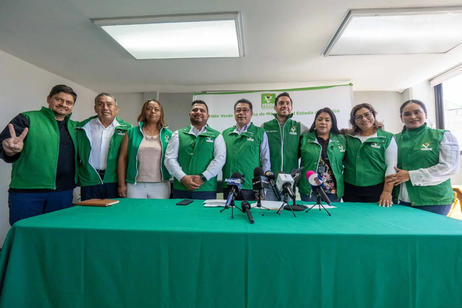 Se suman cuatro regidoras al Partido Verde en el Estado de México