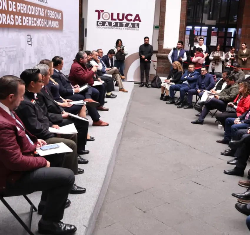 Protocolo de protección a periodistas en Toluca
