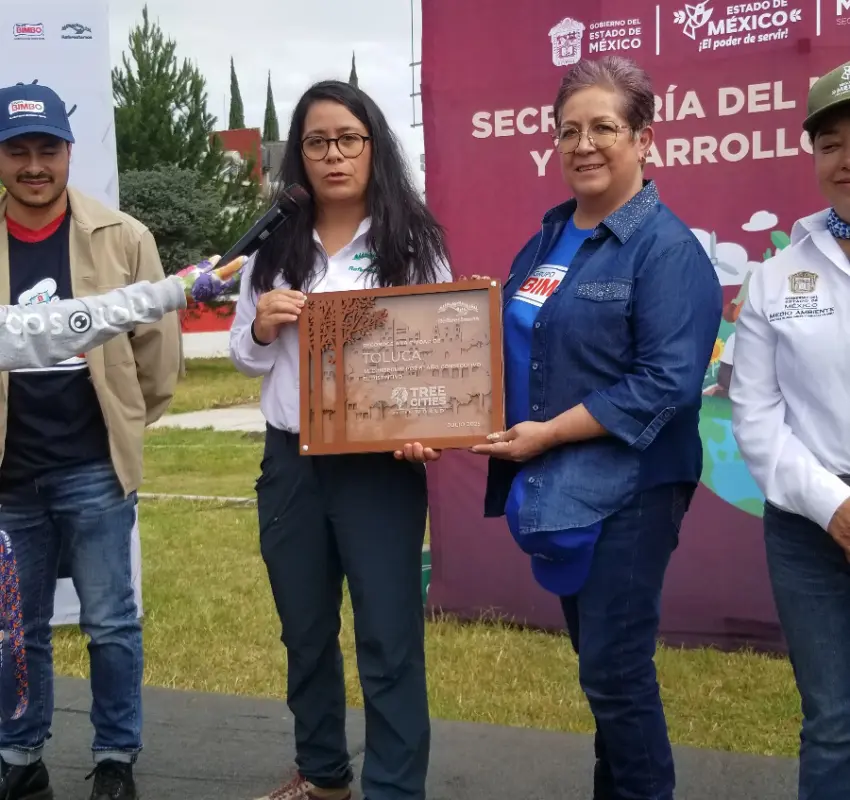 Reconocieron a Toluca como Ciudad Árbol del Mundo
