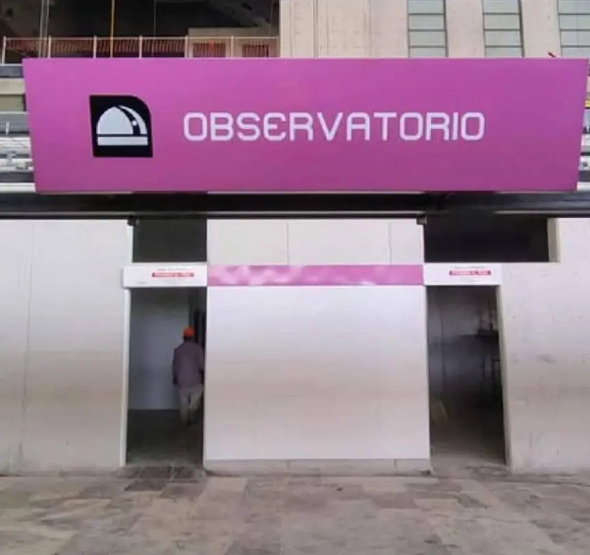 Abrirán estación Observatorio del Metro el próximo domingo