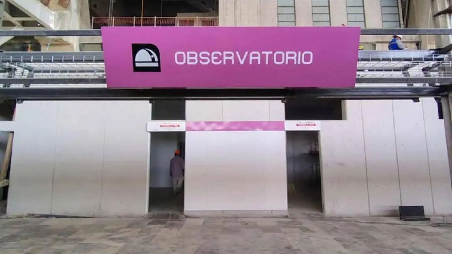 Abrirán estación Observatorio del Metro el próximo domingo