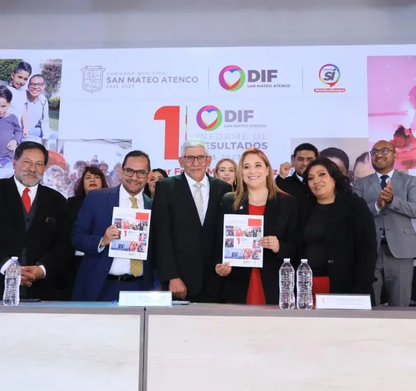 Ampliación histórica de servicios del DIF San Mateo Atenco