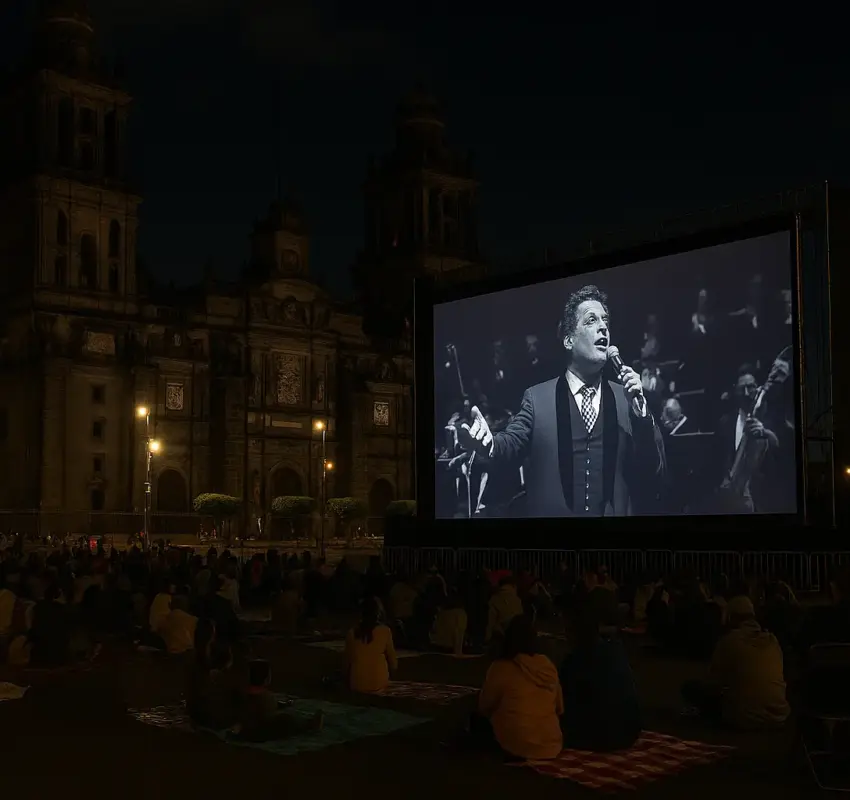 Concierto de Juan Gabriel en el Zócalo: Proyección gratuita hoy