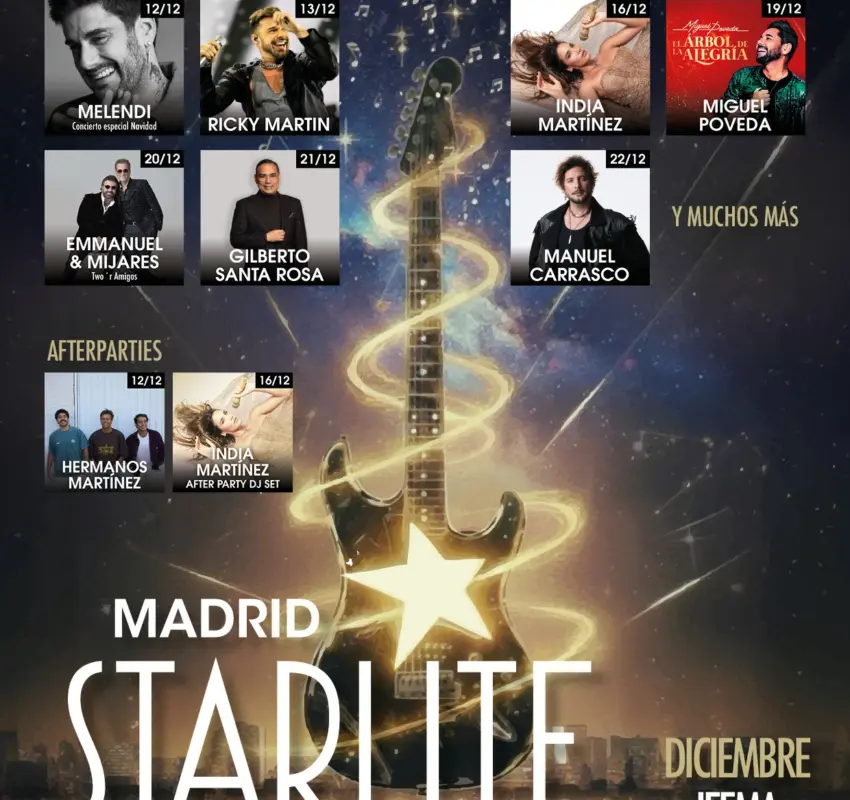 Emmanuel y Mijares en Starlite Madrid