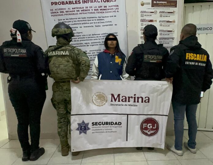 Policía municipal y Marina detienen a mujer buscada por robo en ...