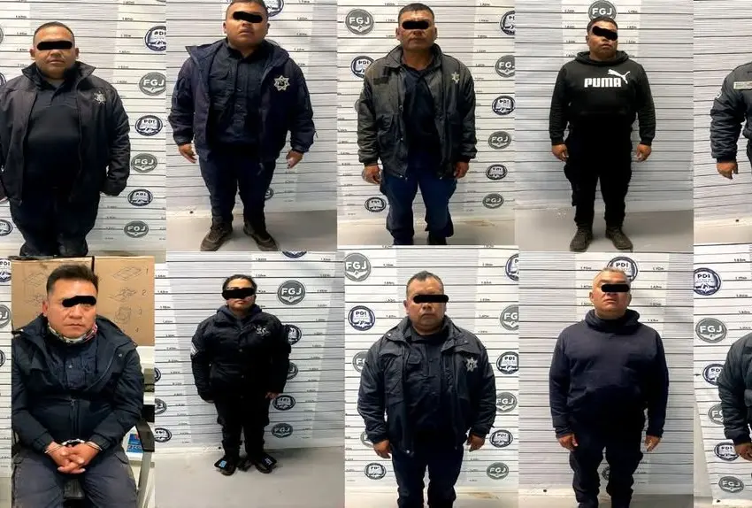 Enfrentamiento en Acambay dejó 12 policías detenidos