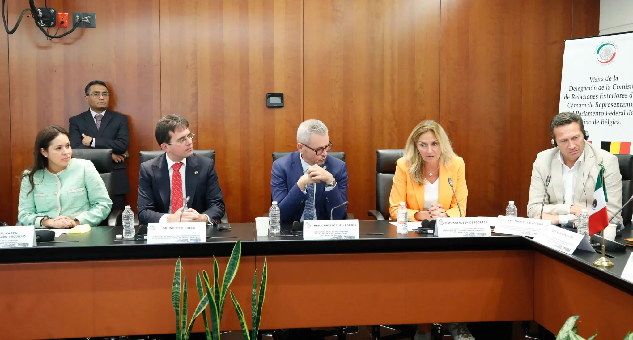 Fortaleció Senado relación con Bélgica en reunión