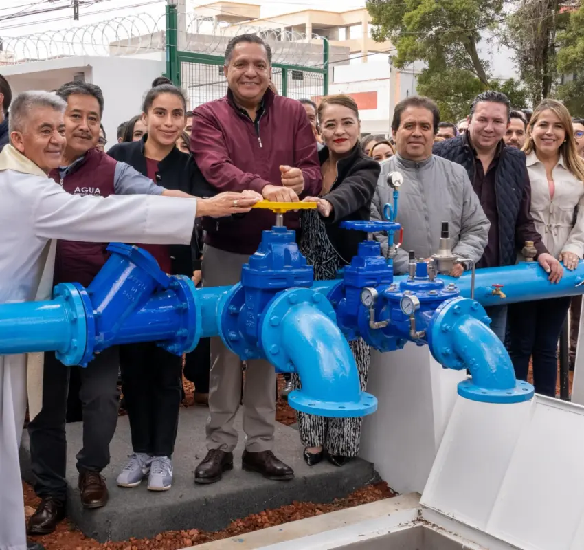 Garantizan abasto de agua en Toluca