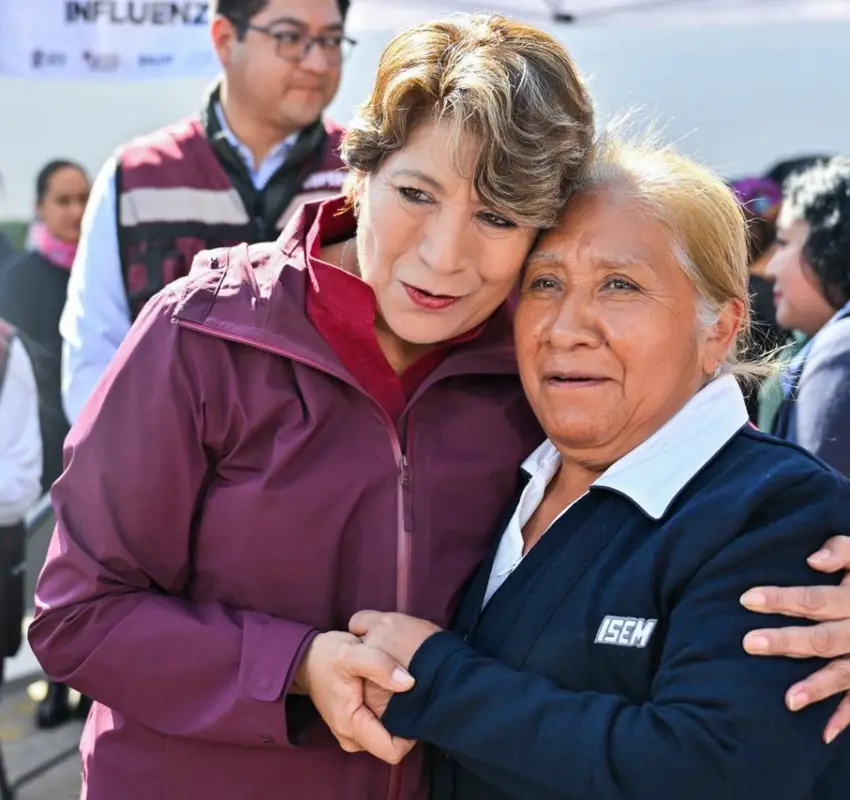 Megajornada de Vacunación en la UAEMéx: Delfina Gómez