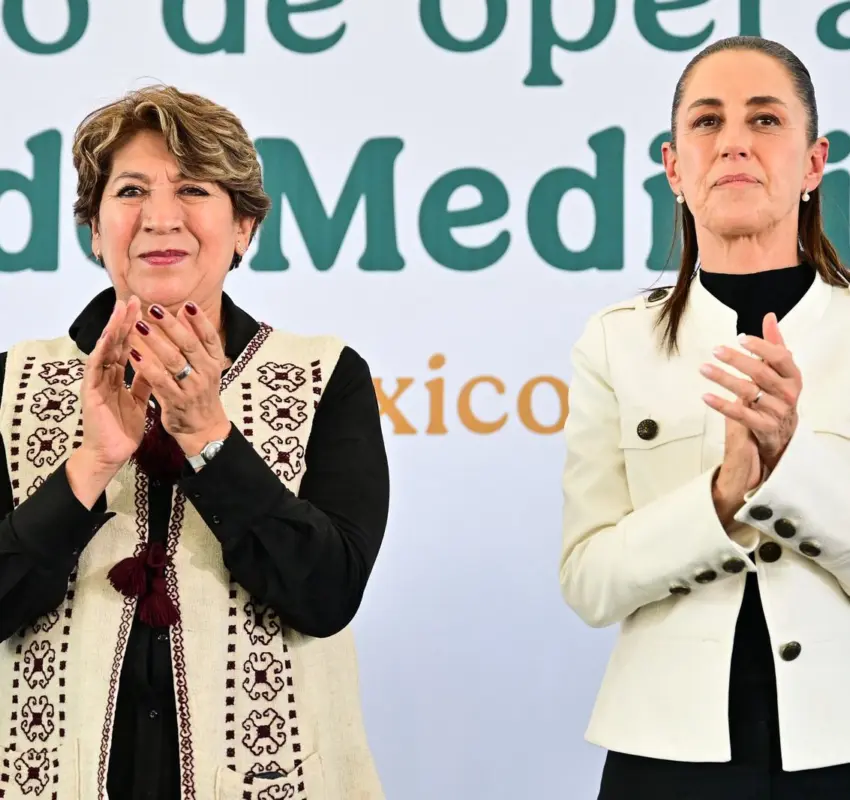 Impulsan salud y educación en Edoméx Claudia Sheinbuam y Delfina Gómez