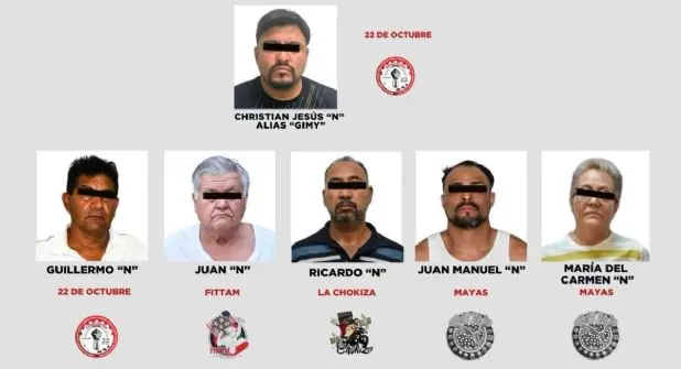 Seis detenciones prioritarias por Operación Caudal