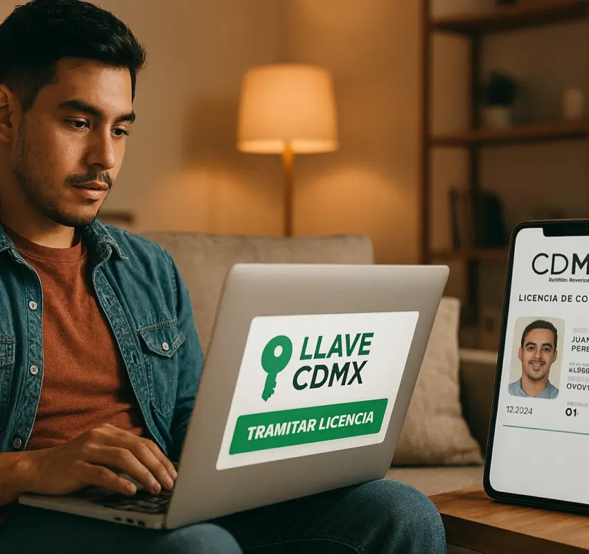 Cómo tramitar licencia permanente en línea en CDMX sin cita