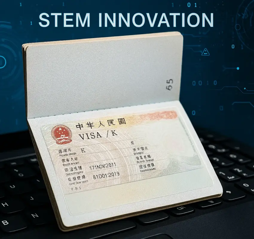 Visa K de China: Atrae Talento STEM Global