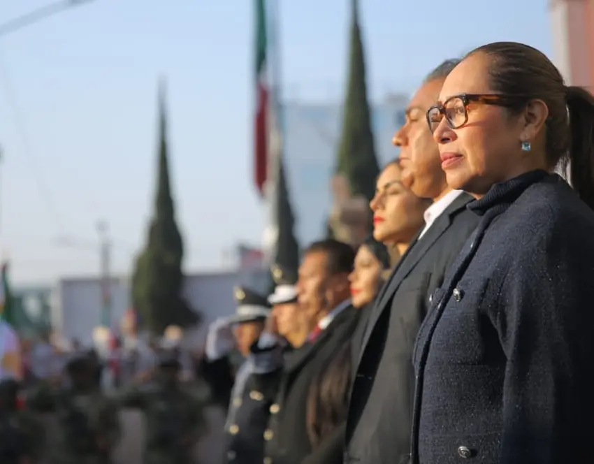 Recordaron a Morelos con desfile en Ecatepec
