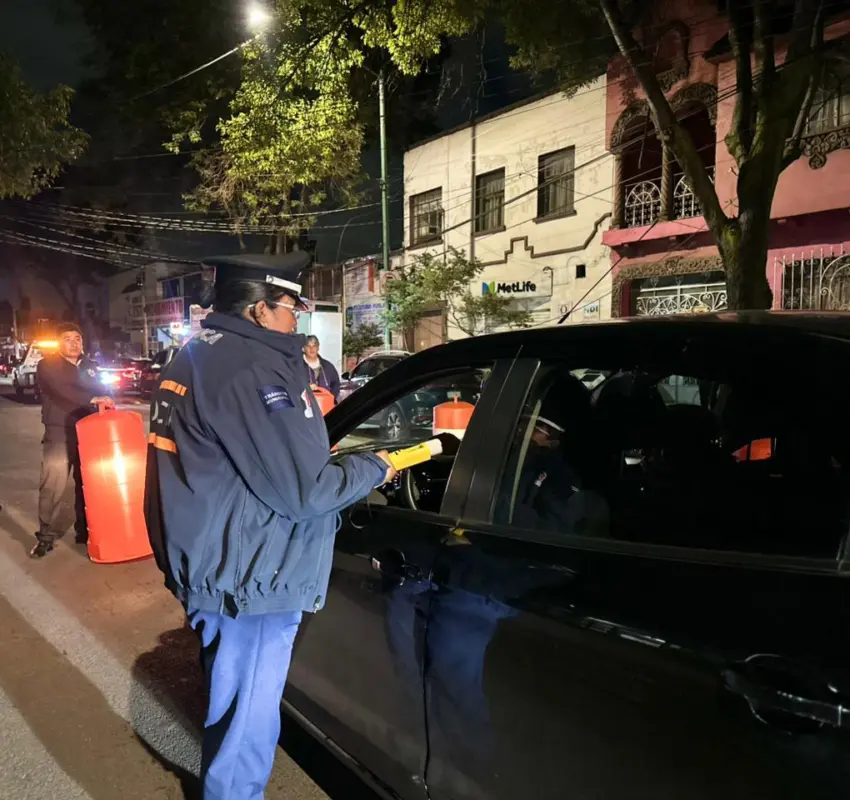 Detectaron 26 conductores con alcohol en Toluca