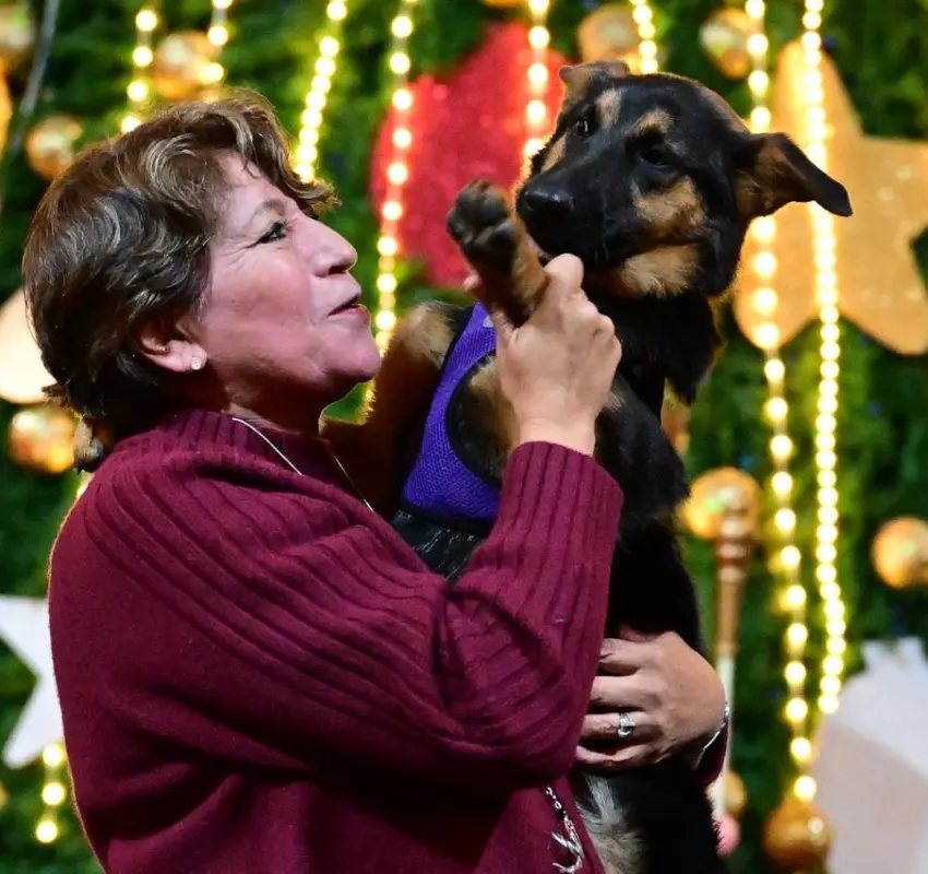 Entregó Delfina Gómez 40 toneladas de alimento para mascotas
