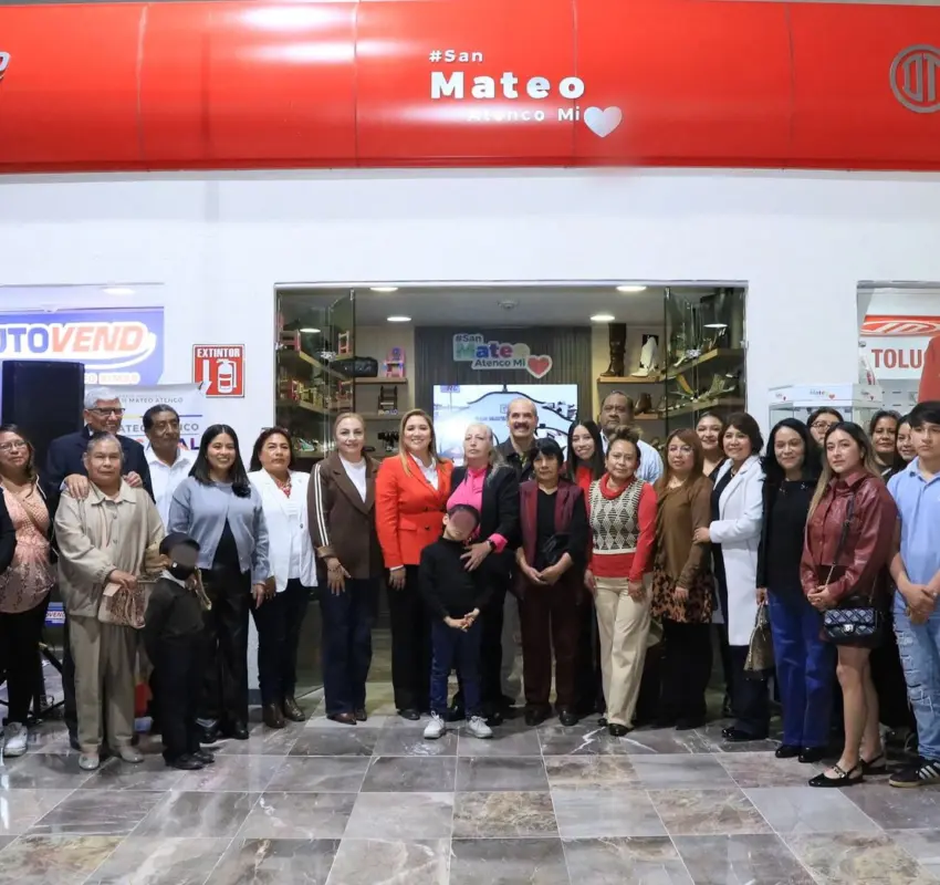 Inauguraron tienda “San Mateo Atenco Mi Corazón” en AiTol