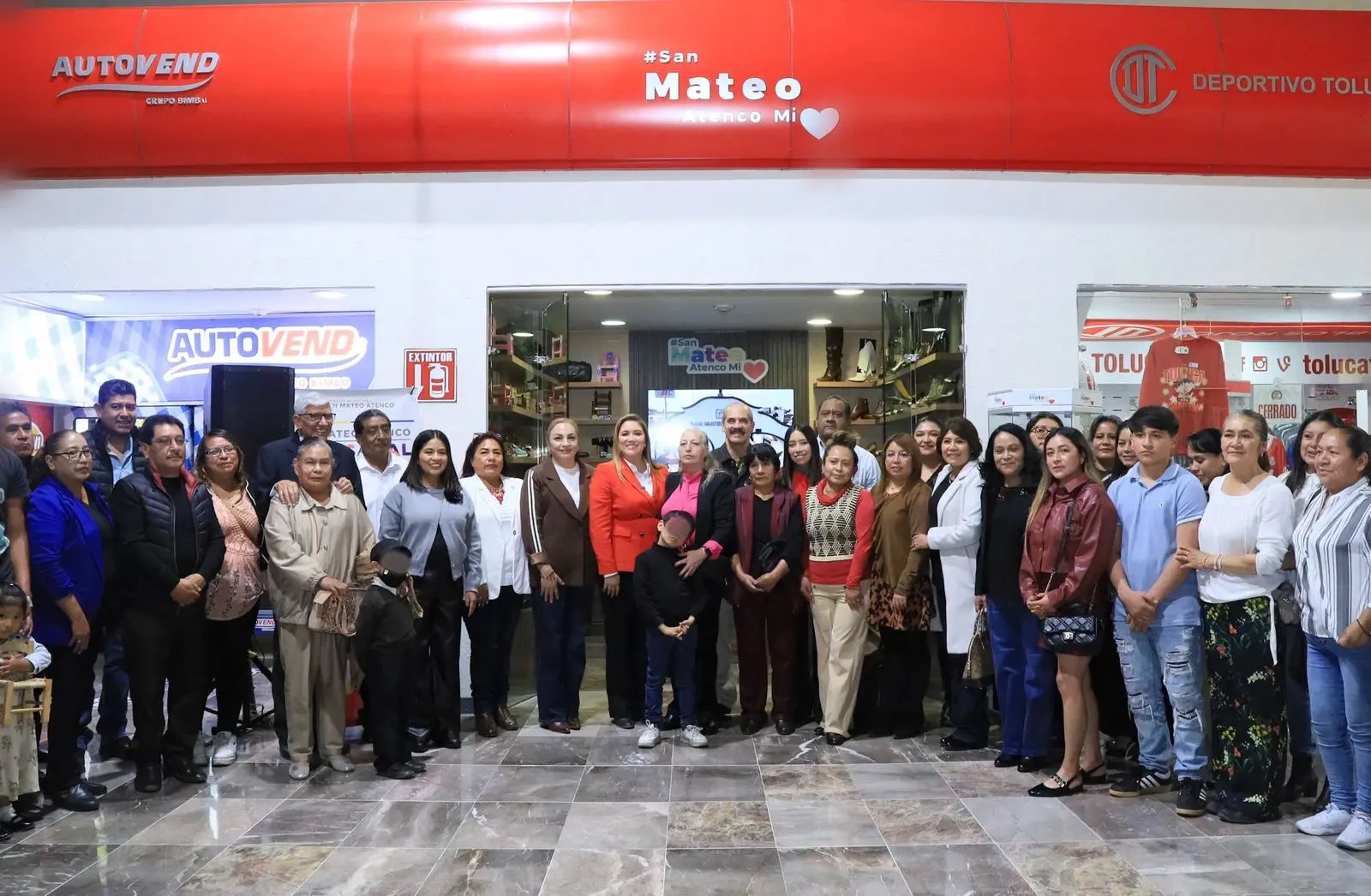 Inauguraron tienda San Mateo Atenco Mi Corazón en AiTol