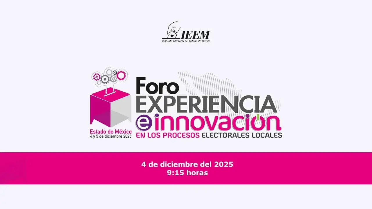 Foro experiencia e innovación en los procesos electorales locales  Bienvenida y Mesa 1