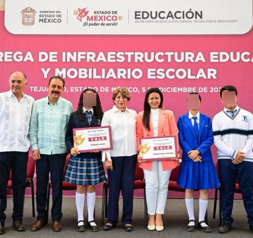 Mejoran escuelas del sur de Edoméx con 78 MDP
