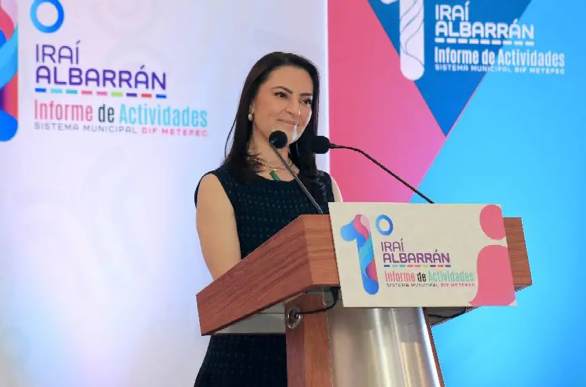 Presentó Iraí Albarrán su Primer Informe de Actividades al frente del DIF Metepec