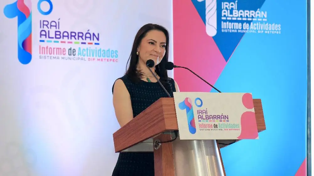Iraí Albarrán presenta su Primer Informe de Actividades al frente