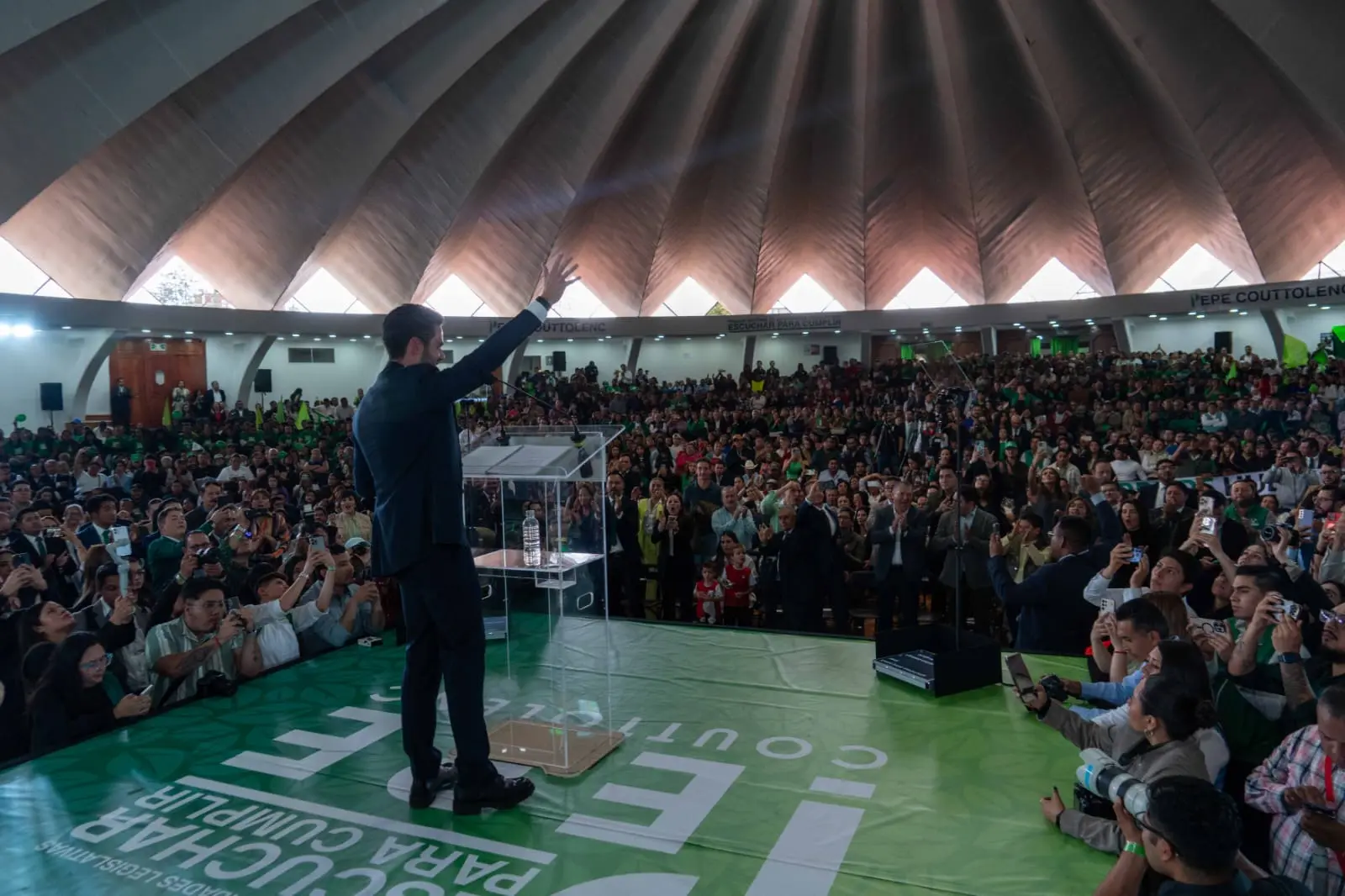 PVEM Edomex contabiliza 200 mil militantes afiliados en 2025