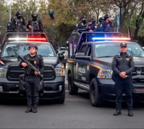 CDMX refuerza seguridad con 400 policías y dos helicópteros para siete colonias