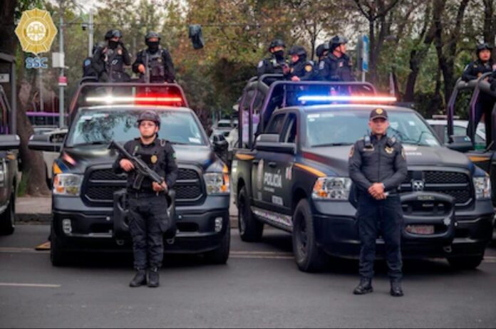 CDMX refuerza seguridad con 400 policías y dos helicópteros para siete colonias