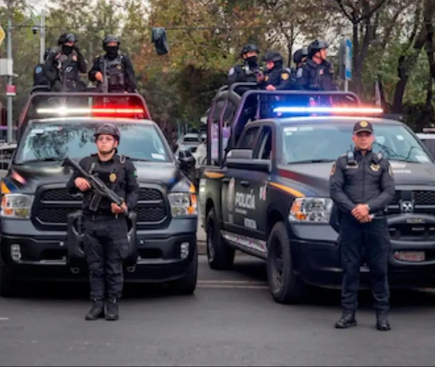 CDMX refuerza seguridad con 400 policías y dos helicópteros para siete colonias