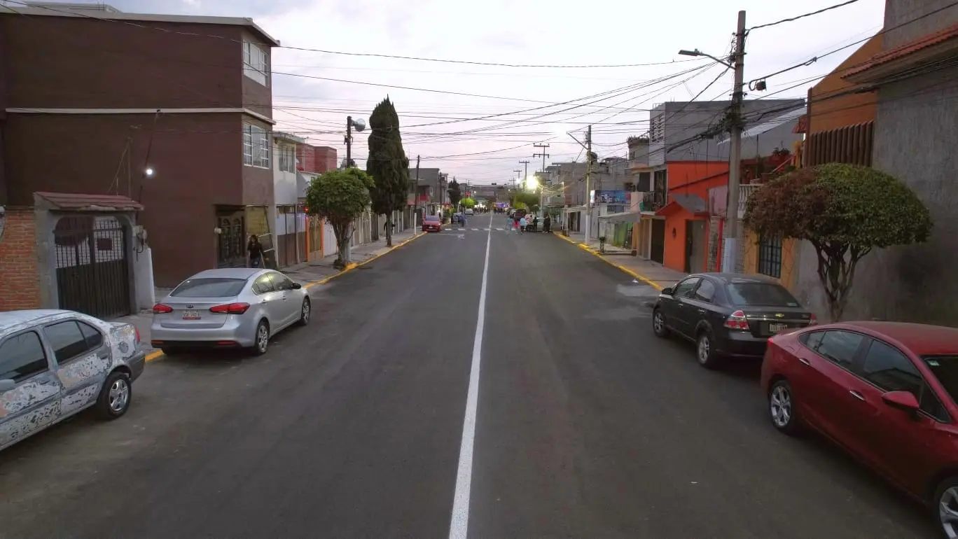 Pavimentaron calles olvidadas en Ecatepec |