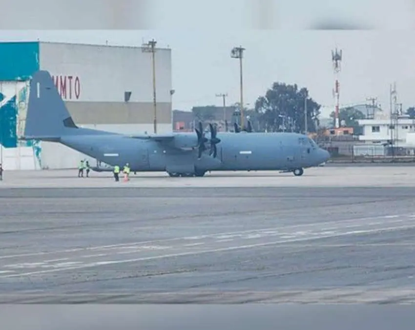 Aclaran presencia de avión de EUA en Aeropuerto de Toluca