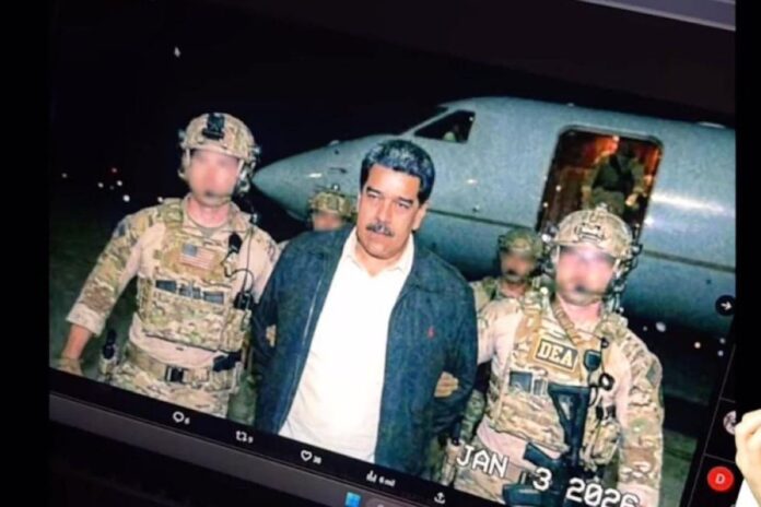 Nicolas Maduro es capturado en el ataque militar de EUA en Venezuela