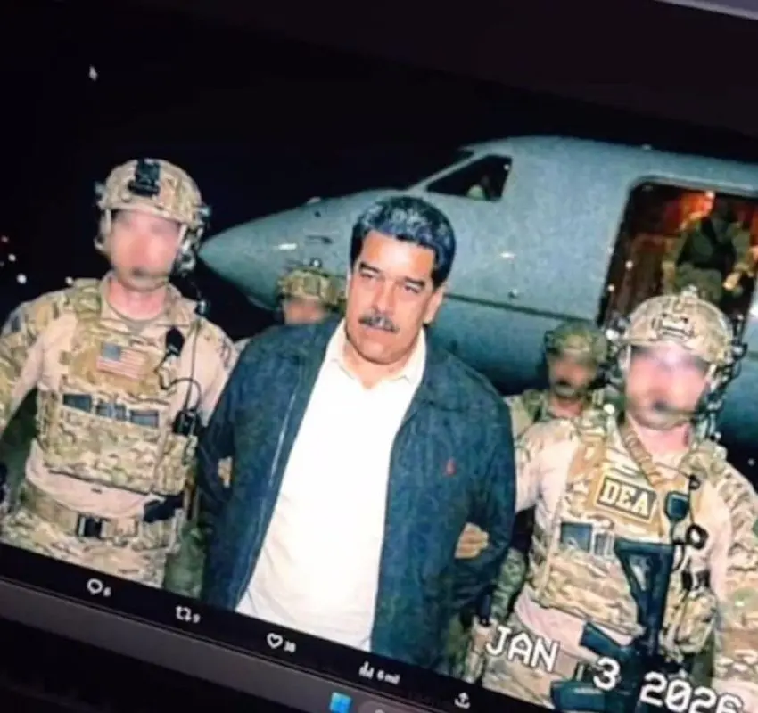 Capturaron a Nicolás Maduro