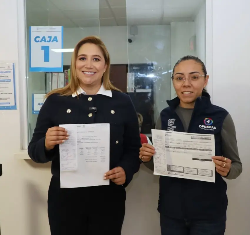 Descuentos en predial y agua en San Mateo Atenco