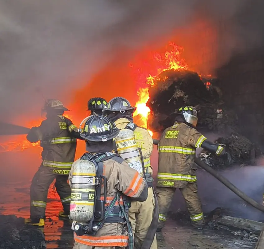 Evitaron incendio de gasera bomberos de Ecatepec