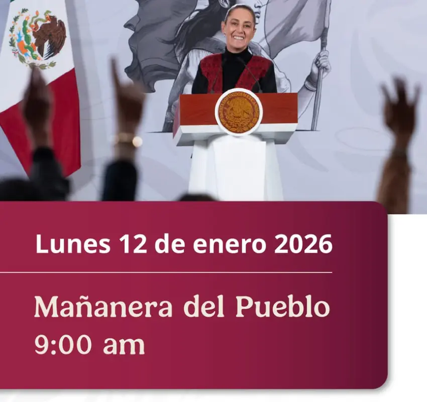 Mañanera de Sheinbaum del 12 de enero